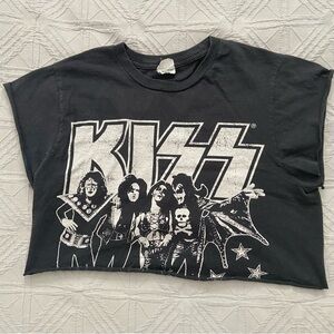Vintage KISS Cropped Tee